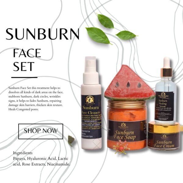 Sunburn Face Set