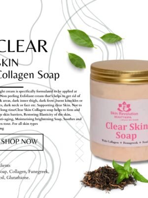 Clear Skin Collagen Soap