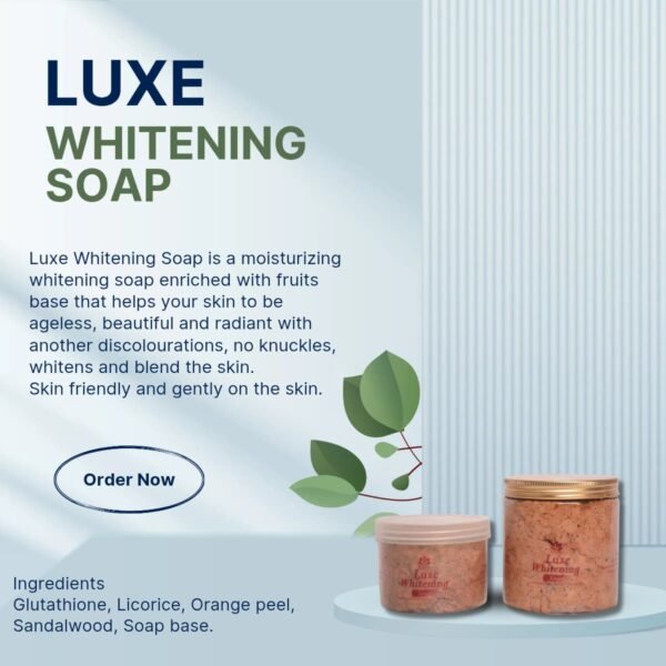 Luxe Whitening Soap