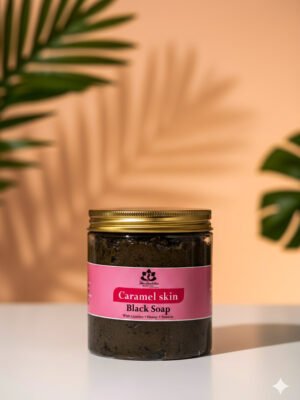 Caramel Skin Black Soap